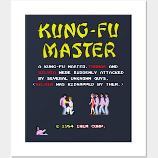 Mod.2 Arcade Kung-Fu Master Video Game Posters and Art